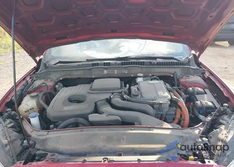 2019 Ford Fusion Hybrid Se из США, поврежденный, VIN 3FA6P0LU9KR214675